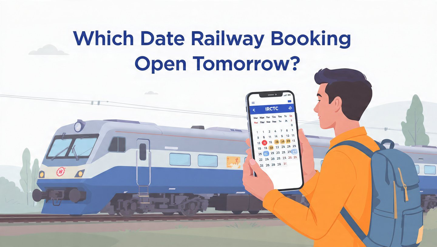 Which Date Railway Booking Open Tomorrow